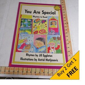 Rhymes to Read (almost 2 feet tall) YOU ARE SPECIAL book (LIKE NEW CONDITION)